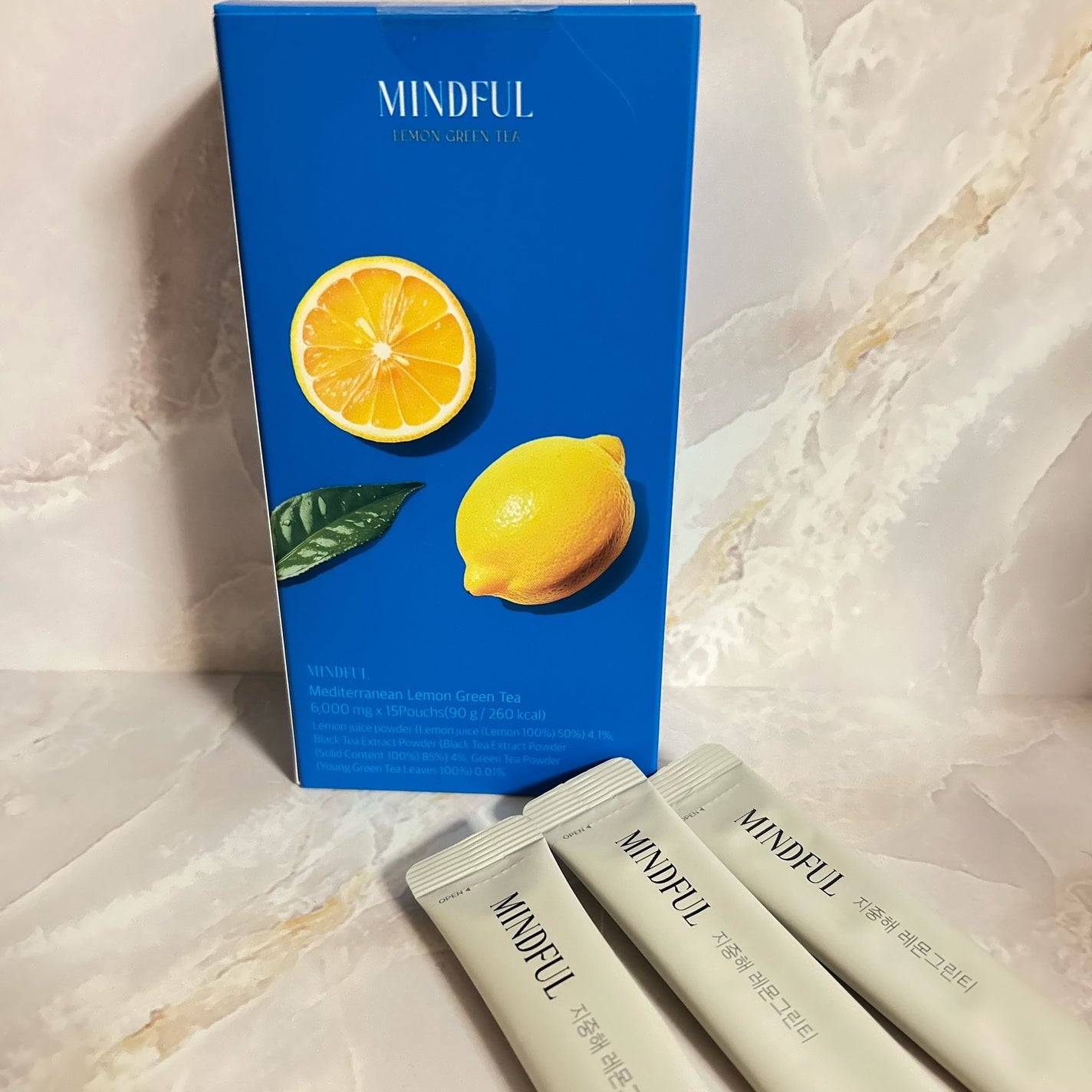 マインドフル地中海レモングリーンティー /FOODOLOGY/美容ドリンクを使ったクチコミ(5枚目)