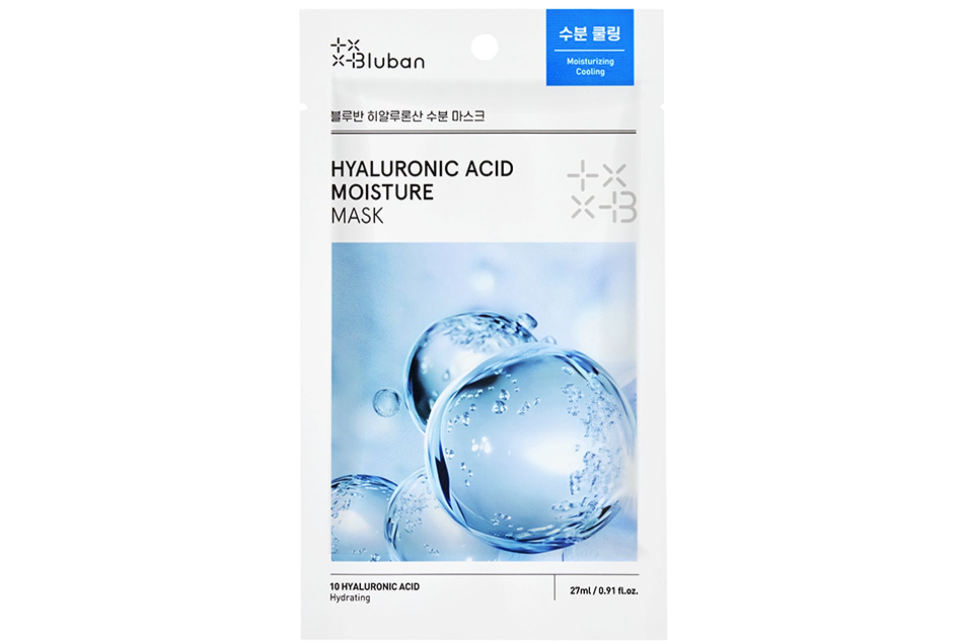 ブルバンヒアルロニック アシッド モイスチャー マスク / Bluban