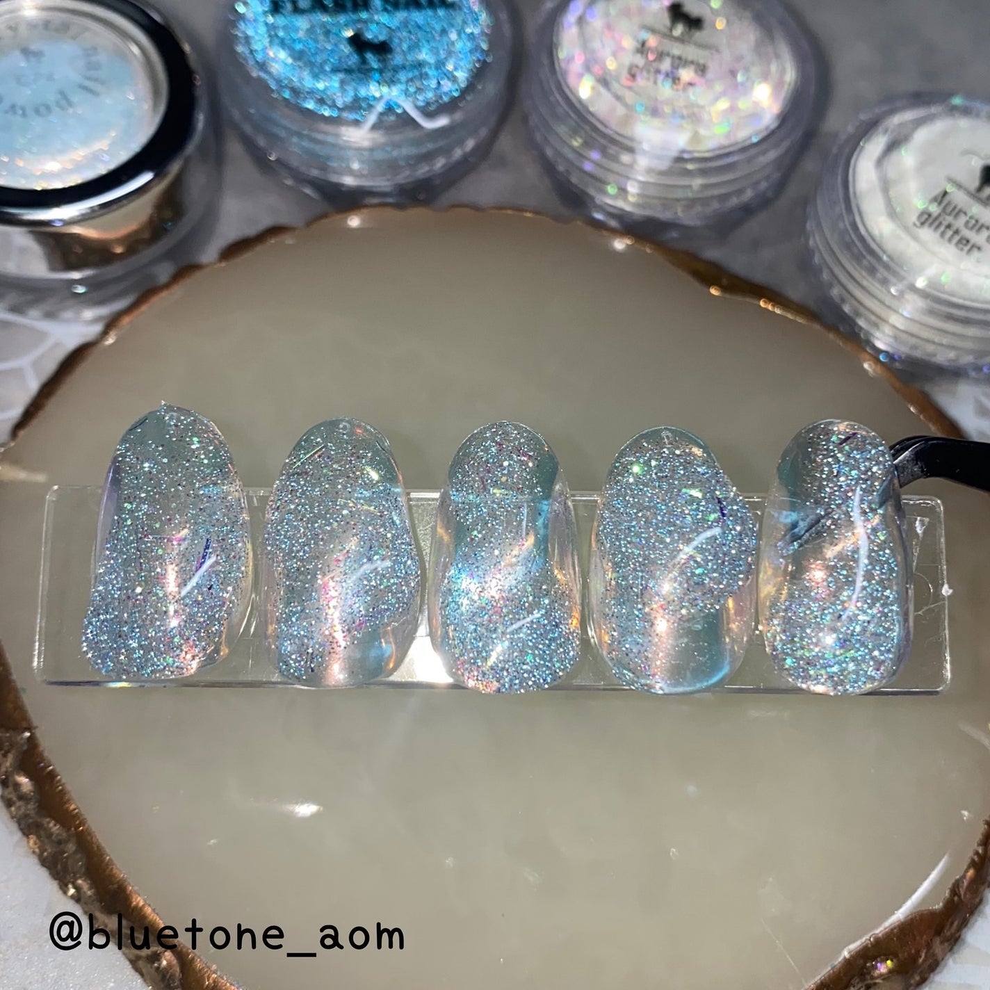 フラッシュパウダー/WSPT JAPAN/ネイル用品を使ったクチコミ(6枚目)