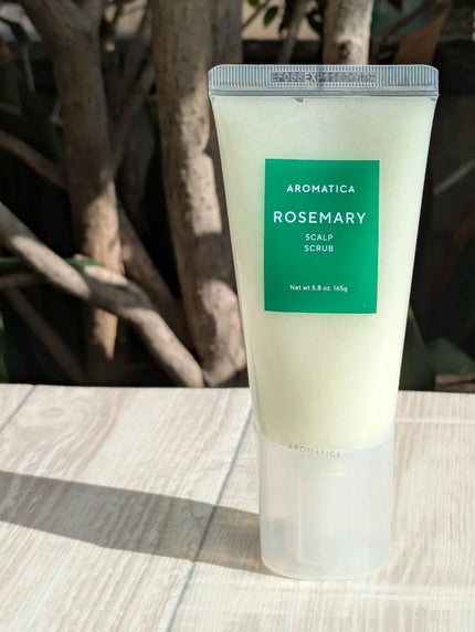 ローズマリー スカルプ スクラブ/AROMATICA/ヘッドスクラブを使ったクチコミ(5枚目)