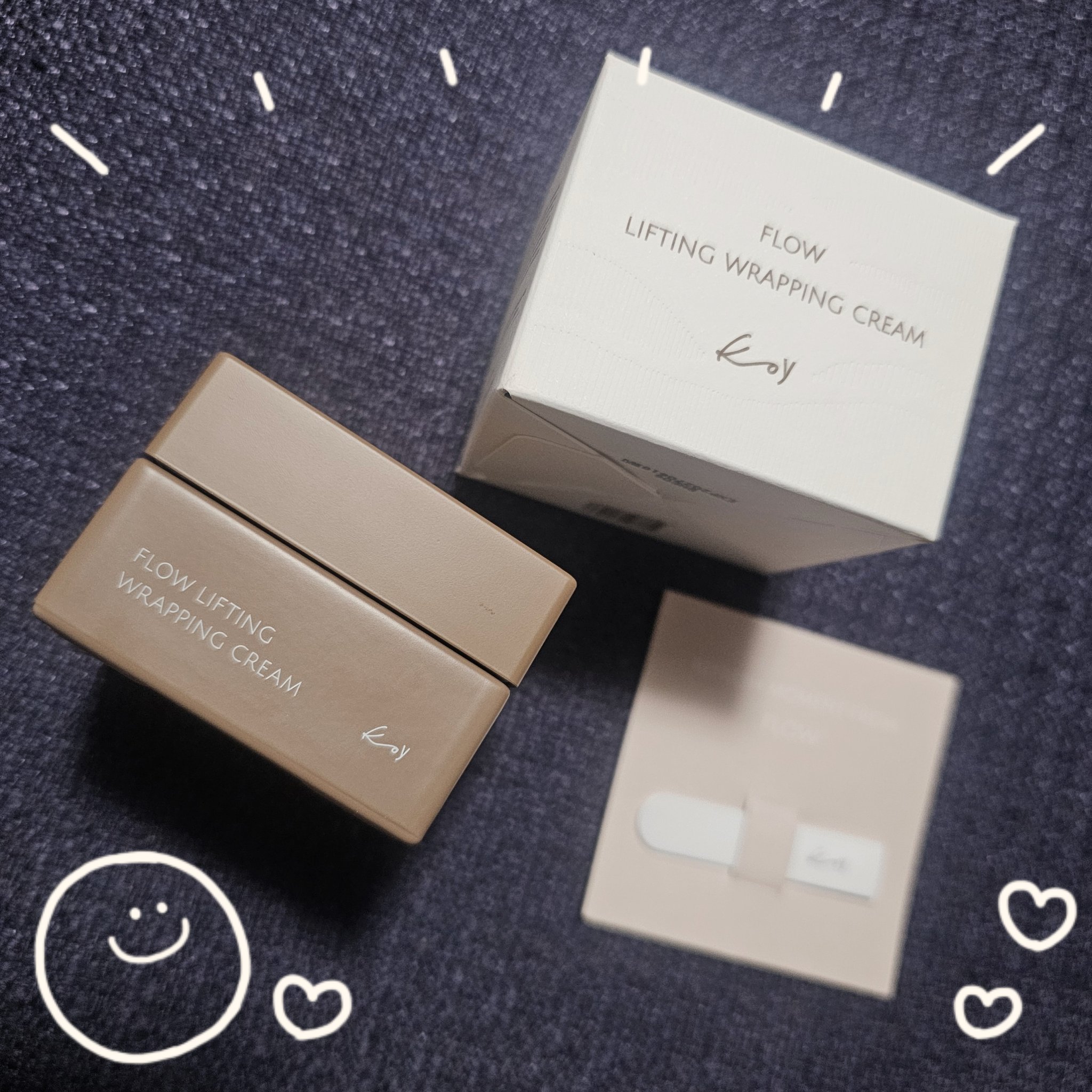フローリフティングラッピングクリーム/koy/フェイスクリームを使ったクチコミ（1枚目）