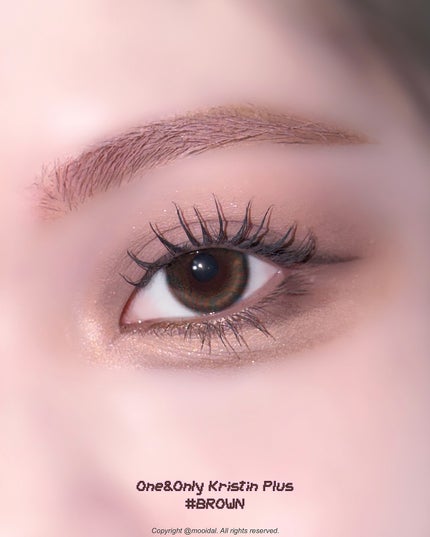 One&Only Kristin Plus/Hapa kristin/カラーコンタクトレンズを使ったクチコミ(5枚目)