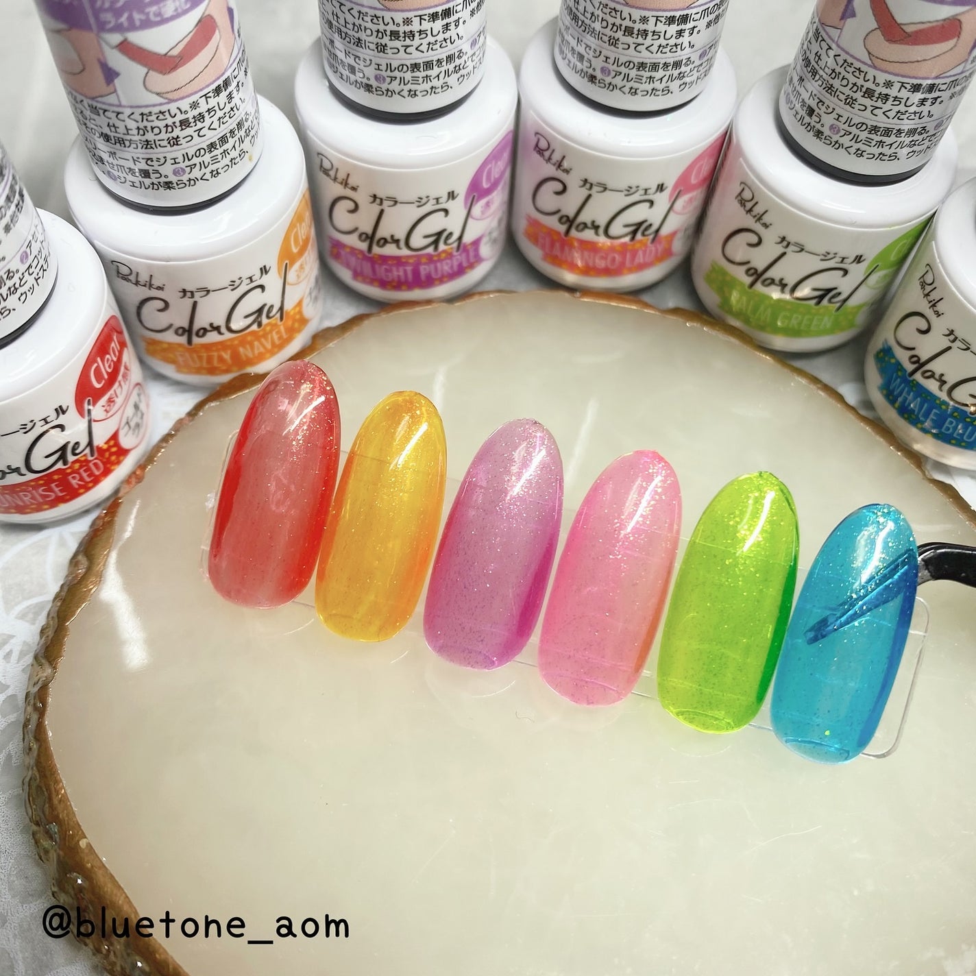 パル カラージェル/キャンドゥ/ジェルネイルを使ったクチコミ(6枚目)