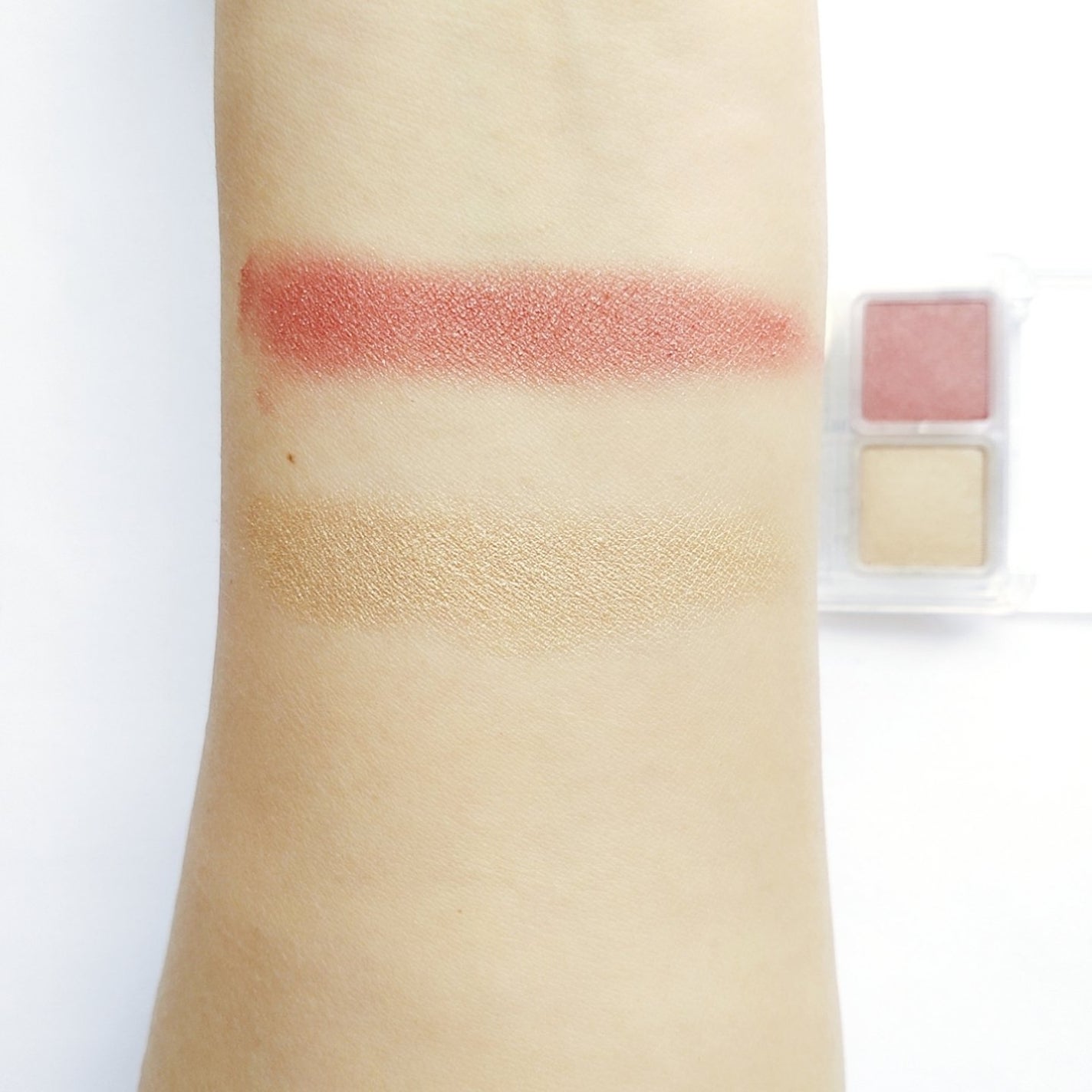 ツイン カラー アイシャドウ/ちふれ/アイシャドウパレットを使ったクチコミ(6枚目)