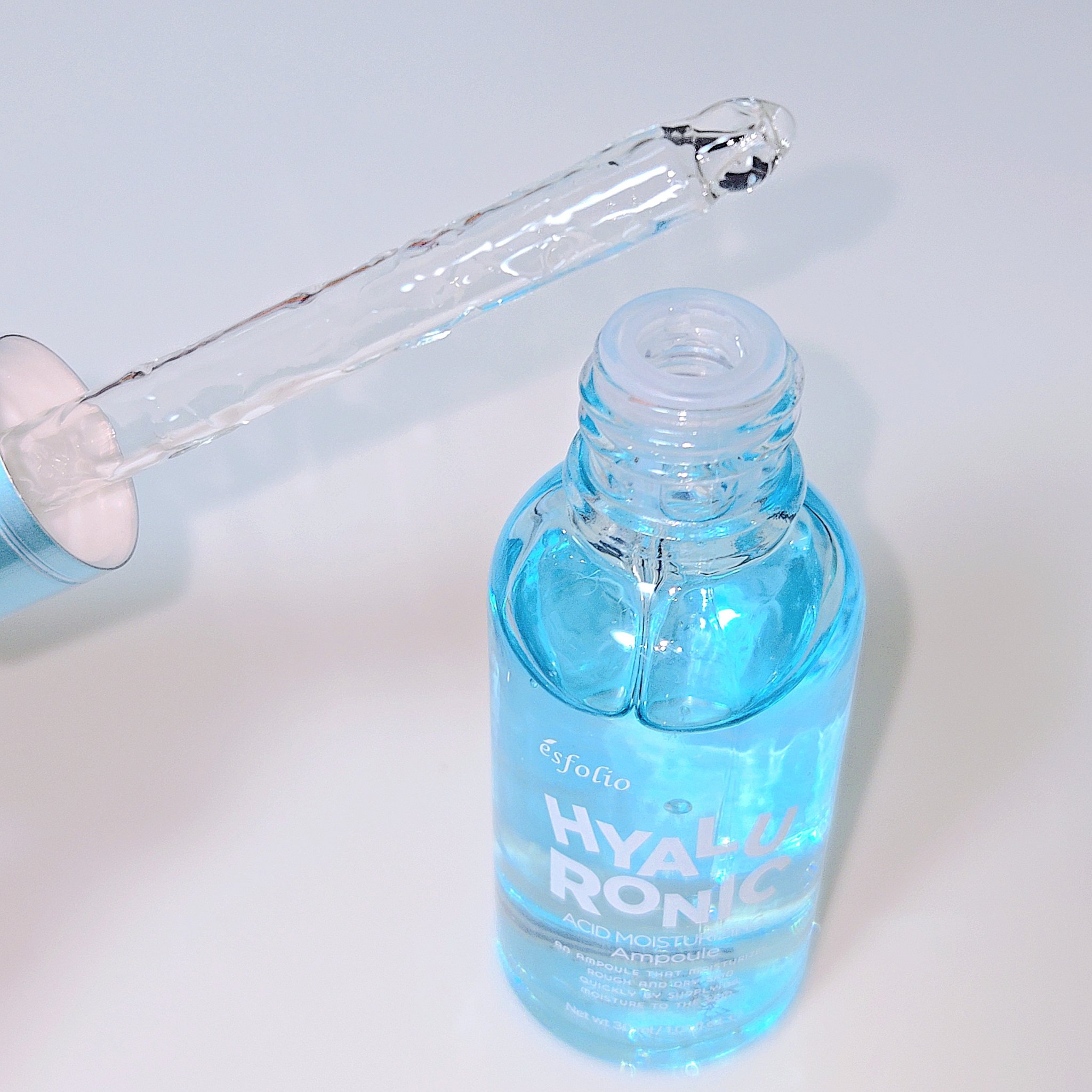 ヒアルロニックモイスチャライジングセラム/ESFOLIO/美容液を使ったクチコミ（2枚目）