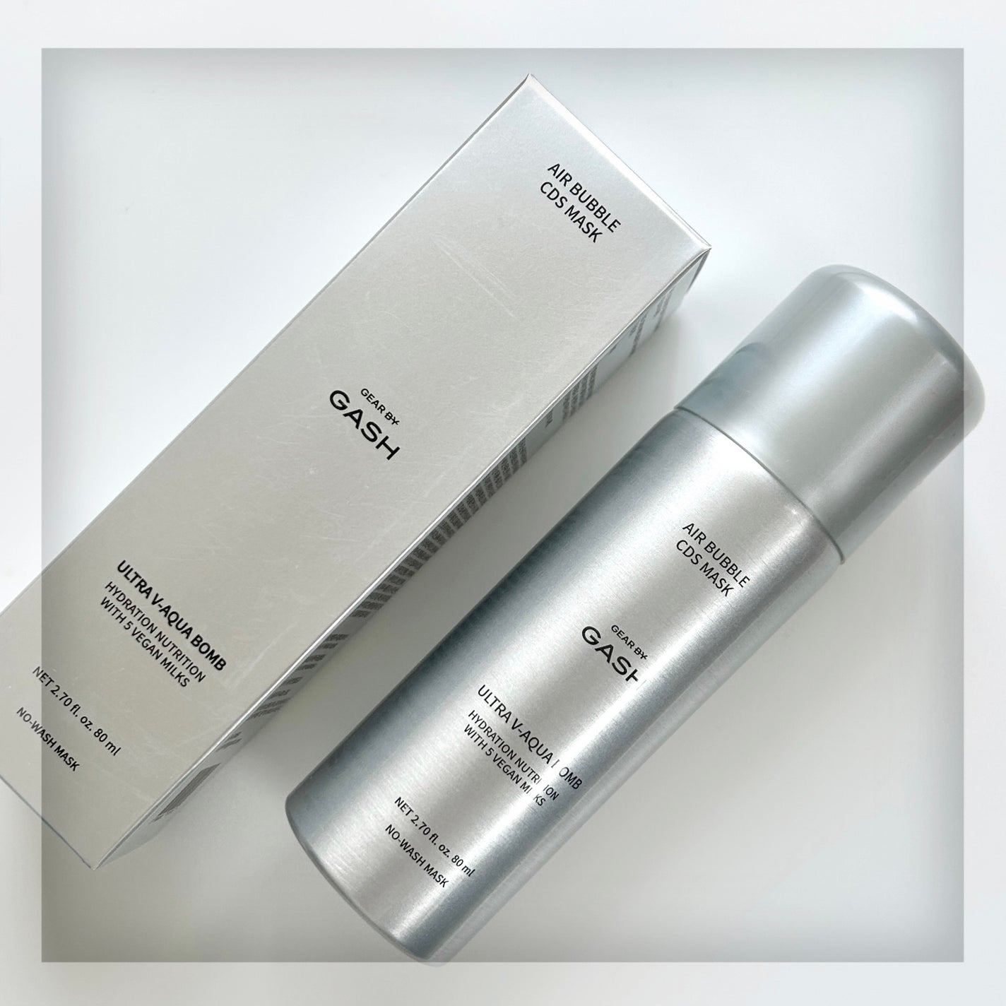 エアバブルCDSマスクU V-アクアボム/GASH/洗い流すパック・マスクを使ったクチコミ(1枚目)