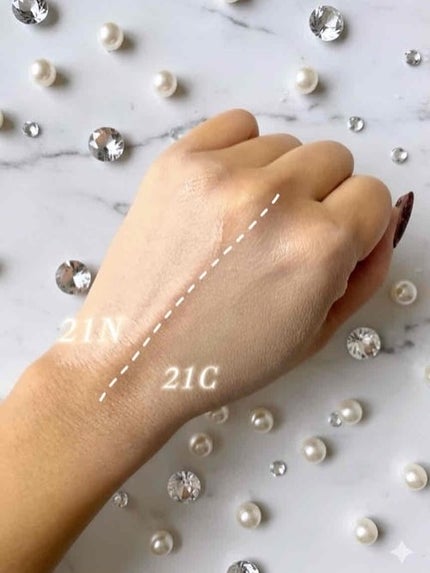 キルカバー メッシュ グロウ エッセンシャル クッション/CLIO/クッションファンデーションを使ったクチコミ(2枚目)