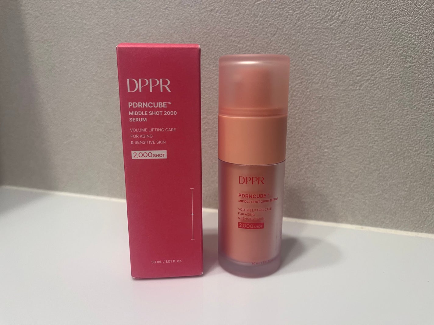 PDRNキューブミドルショット2000セラム/DPPR/美容液を使ったクチコミ(1枚目)