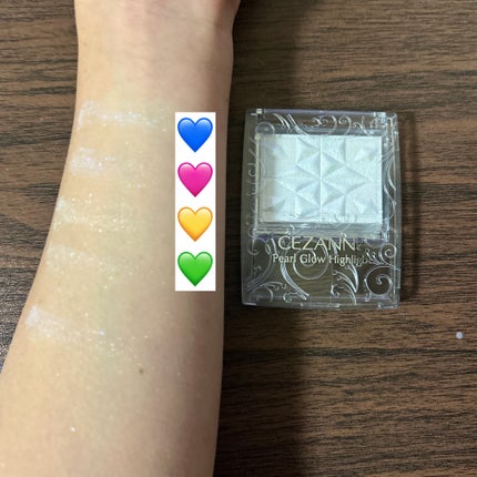 パールグロウハイライト SP3/CEZANNE/ハイライトを使ったクチコミ(2枚目)