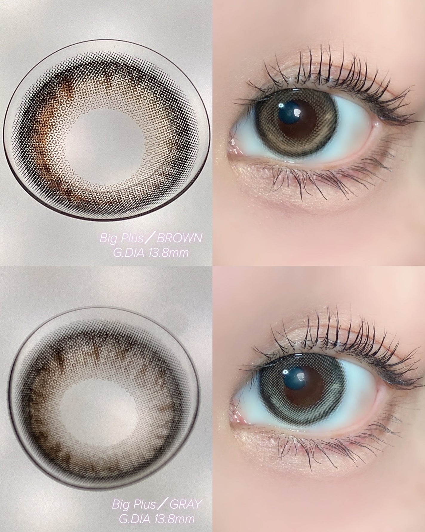 One & Only Kristin/Hapa kristin/カラーコンタクトレンズを使ったクチコミ(3枚目)