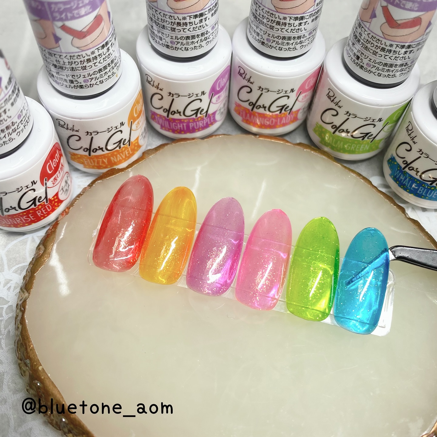 パル カラージェル/キャンドゥ/ジェルネイルを使ったクチコミ（3枚目）