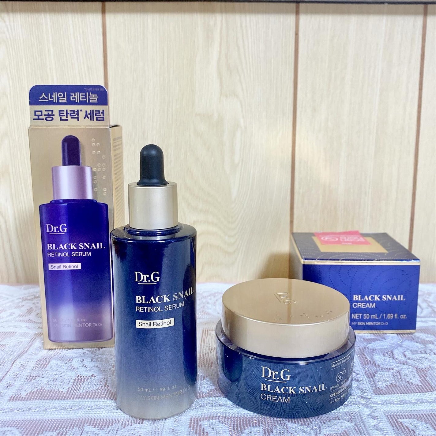 ブラックスネイル クリーム/Dr.G/フェイスクリームを使ったクチコミ(1枚目)