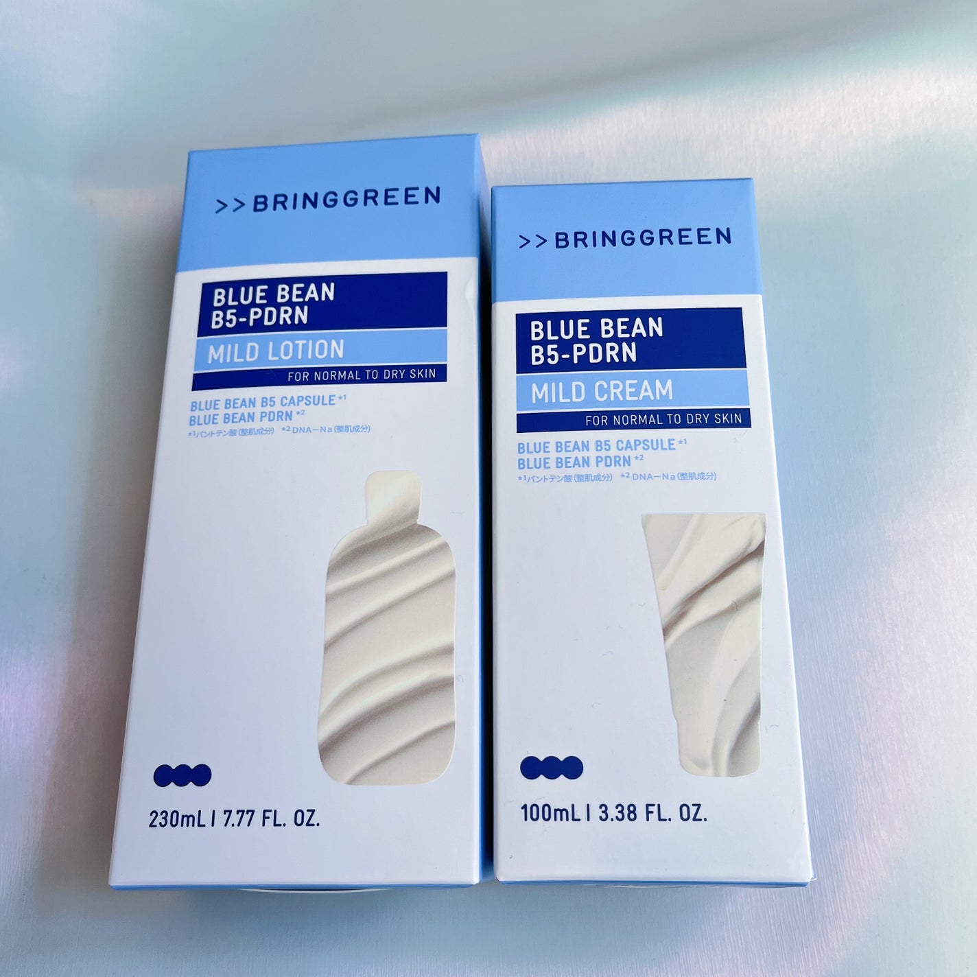 ãã«ãŒããŒã³B5-PDRNâ¢ãã€ã«ãããŒã·ã§ã³/BRING GREEN/乳液ã䜿ã£ãã¯ãã³ãïŒ4æç®ïŒ