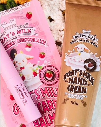 ゴートミルクリップケアバーム/GOAT'S MILK/リップバームを使ったクチコミ(1枚目)
