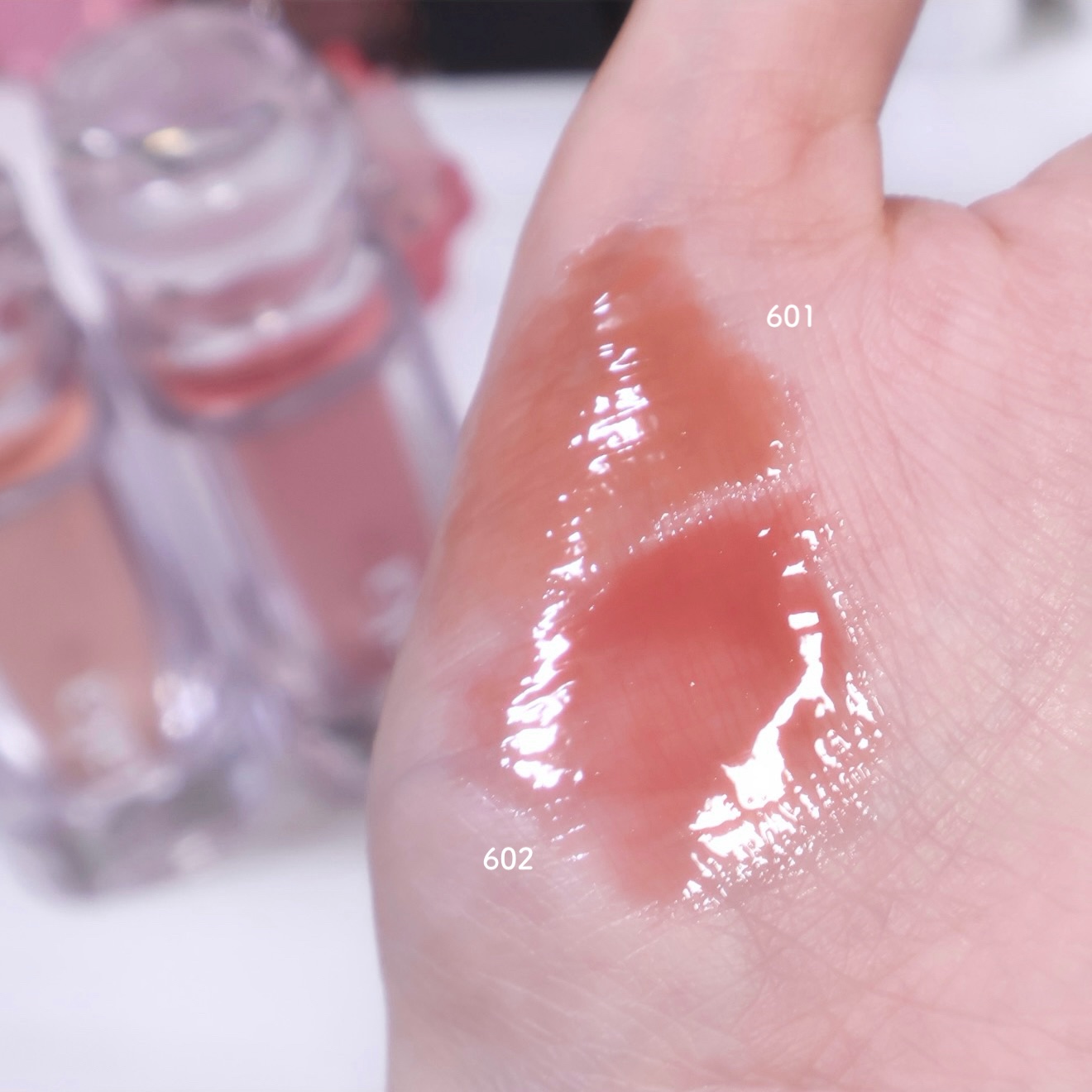 ラカ　マキシグレイヤーティント ＃606　ミーニング/Laka/リップティントを使ったクチコミ（2枚目）