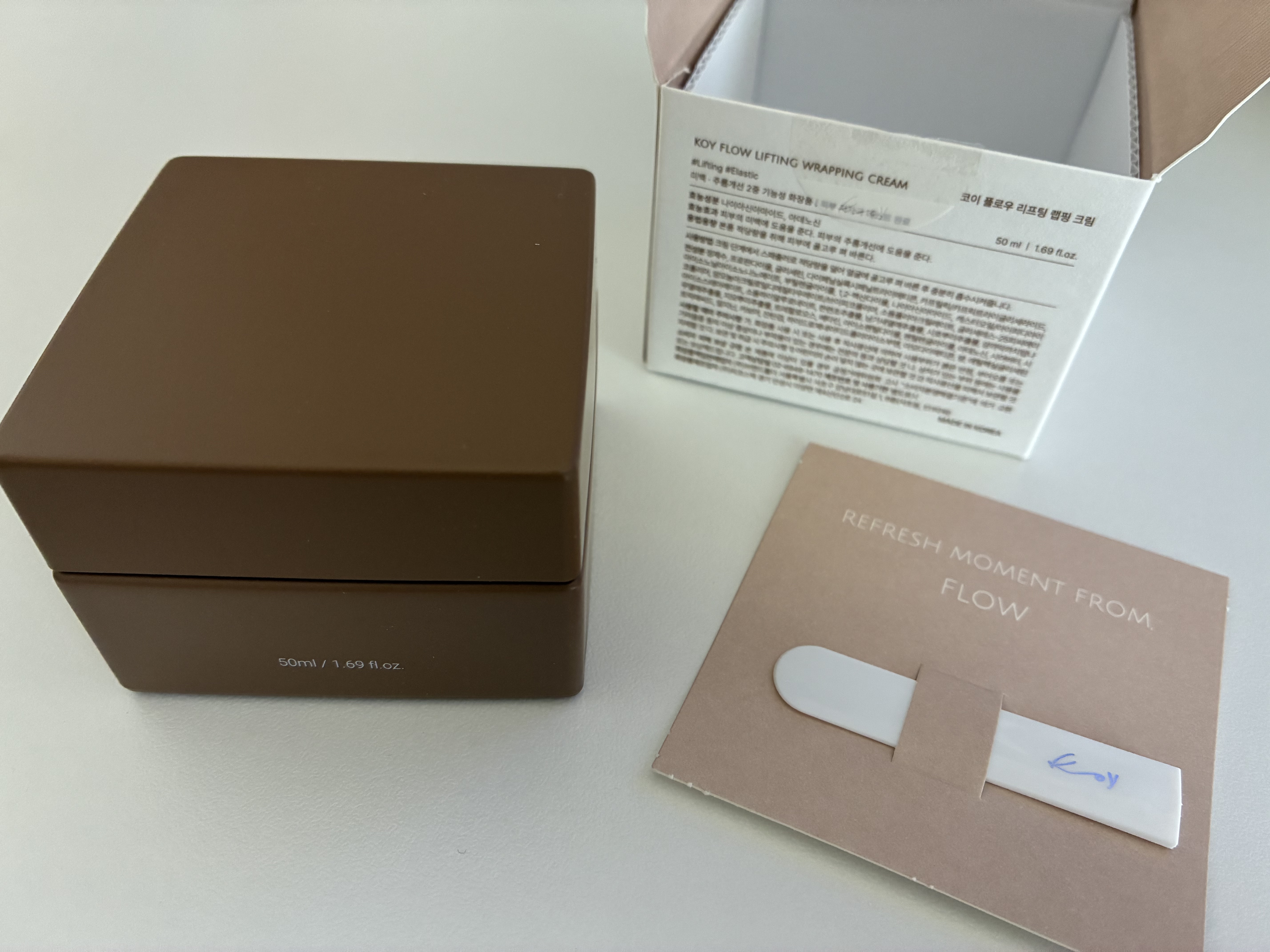 フローリフティングラッピングクリーム/koy/フェイスクリームを使ったクチコミ（1枚目）