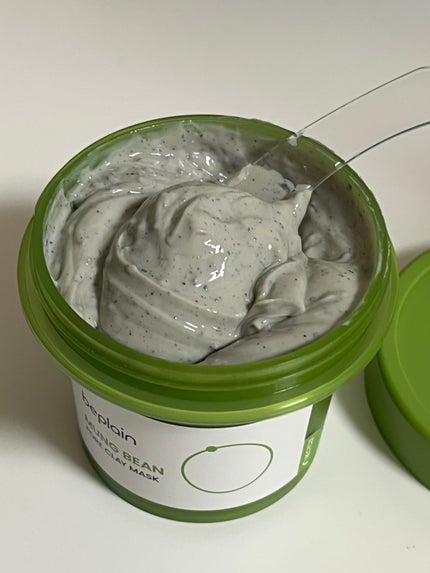 緑豆毛穴クレイパック/beplain/洗い流すパック・マスクを使ったクチコミ(1枚目)