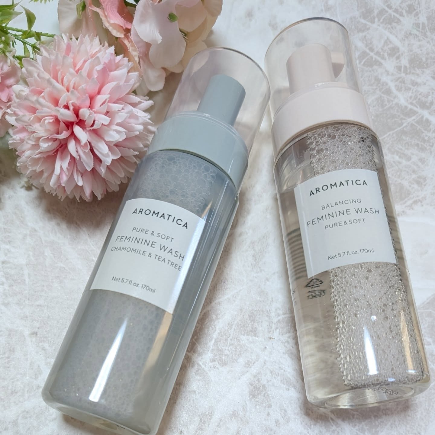ピュア＆ソフトフェミニンウォッシュ /AROMATICA/デリケートゾーンケアを使ったクチコミ（2枚目）
