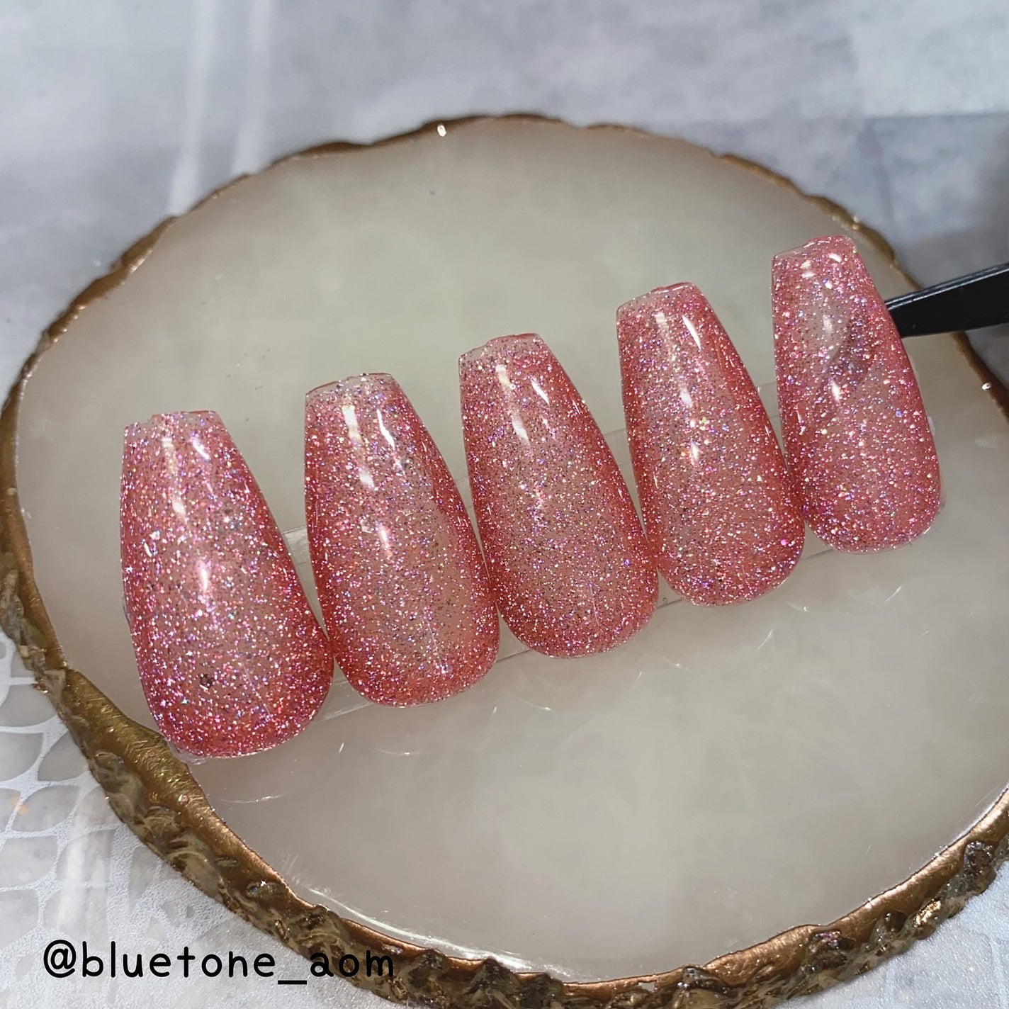 ⋆͛🦖⋆͛aomi on LIPS 「オリジナルフラッシュストロベリー🍓⋆✦いちごみたいな色になった..」(7枚目)