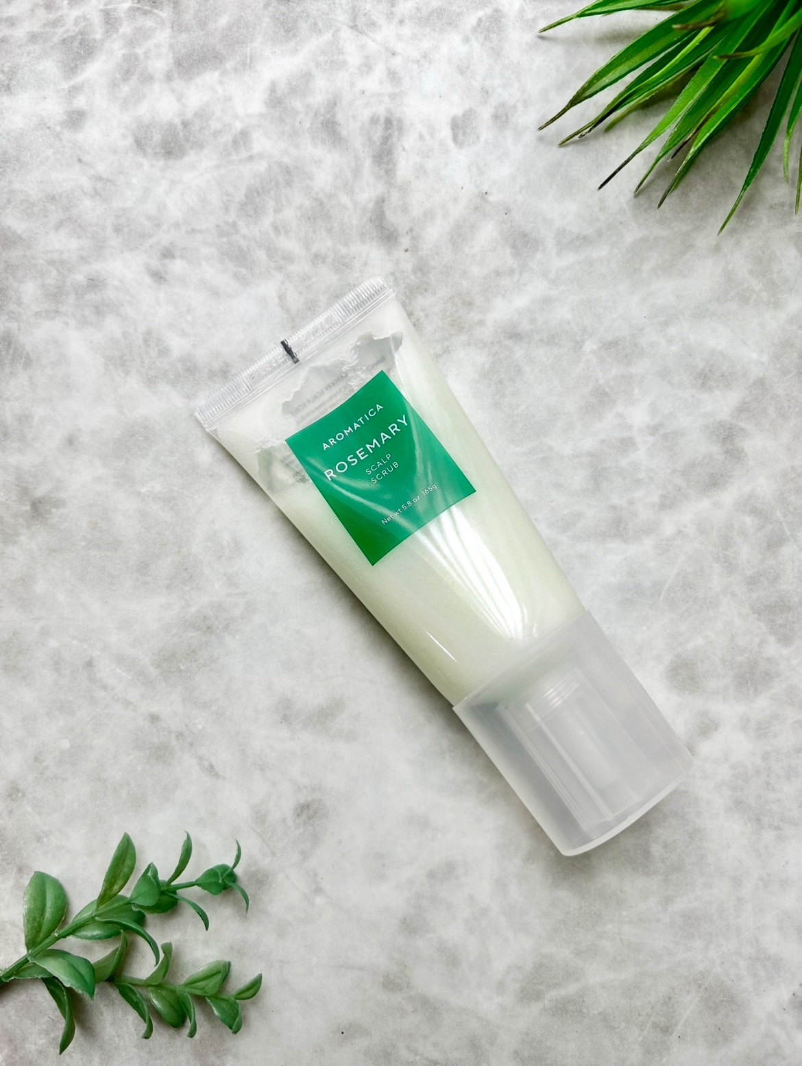 ローズマリー スカルプ スクラブ/AROMATICA/ヘッドスクラブを使ったクチコミ（1枚目）