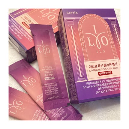 東亜製薬 ILO ムチンコラーゲンゼリーのクチコミ「𖤐´-
東亜製薬
アイロ ムチンコラーゲンゼリー
内容量 : 200g ( 20g × 10.....」(1枚目)