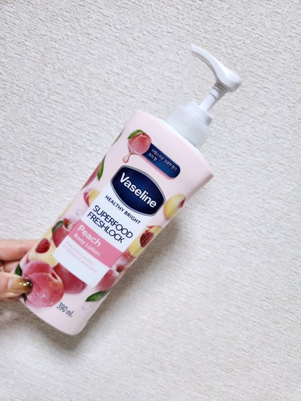 beautifulcosme⭐フォロバ100 on LIPS 「ヴァセリンスーパーフードボディローション350mlグレープフル..」(4枚目)