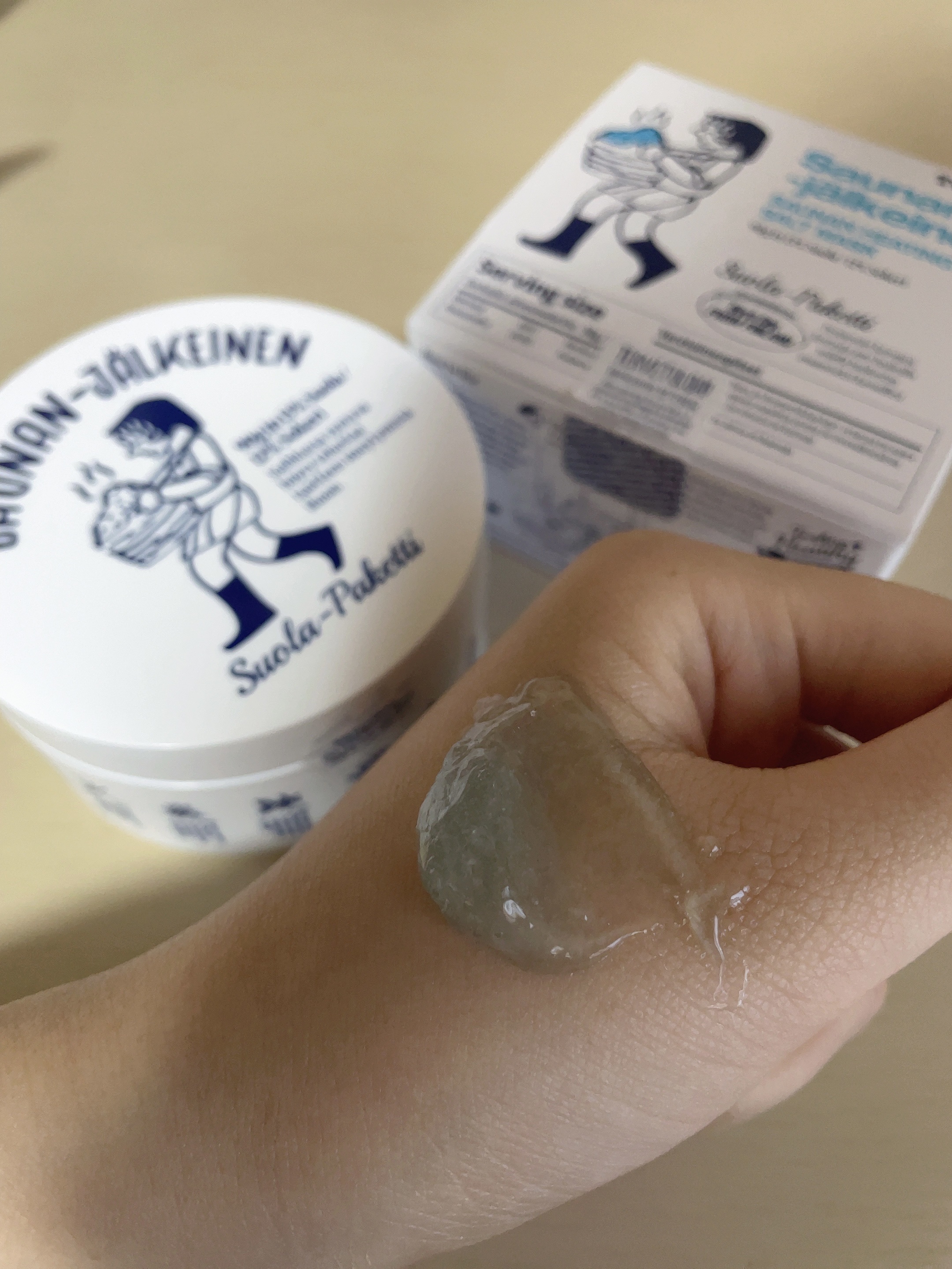 温感ブルーマスク 35g/Torhop/洗い流すパック・マスクを使ったクチコミ（3枚目）