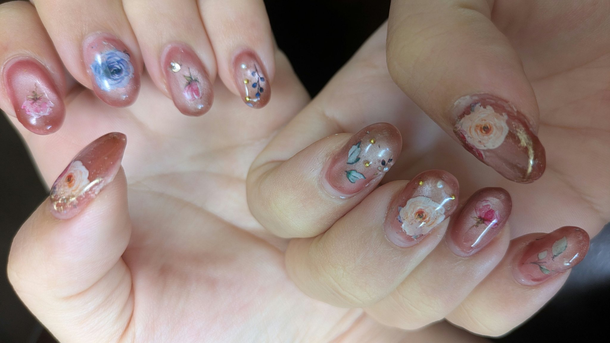 パル ネイルホイルシート/parkikoi/ネイルシールを使ったクチコミ（2枚目）