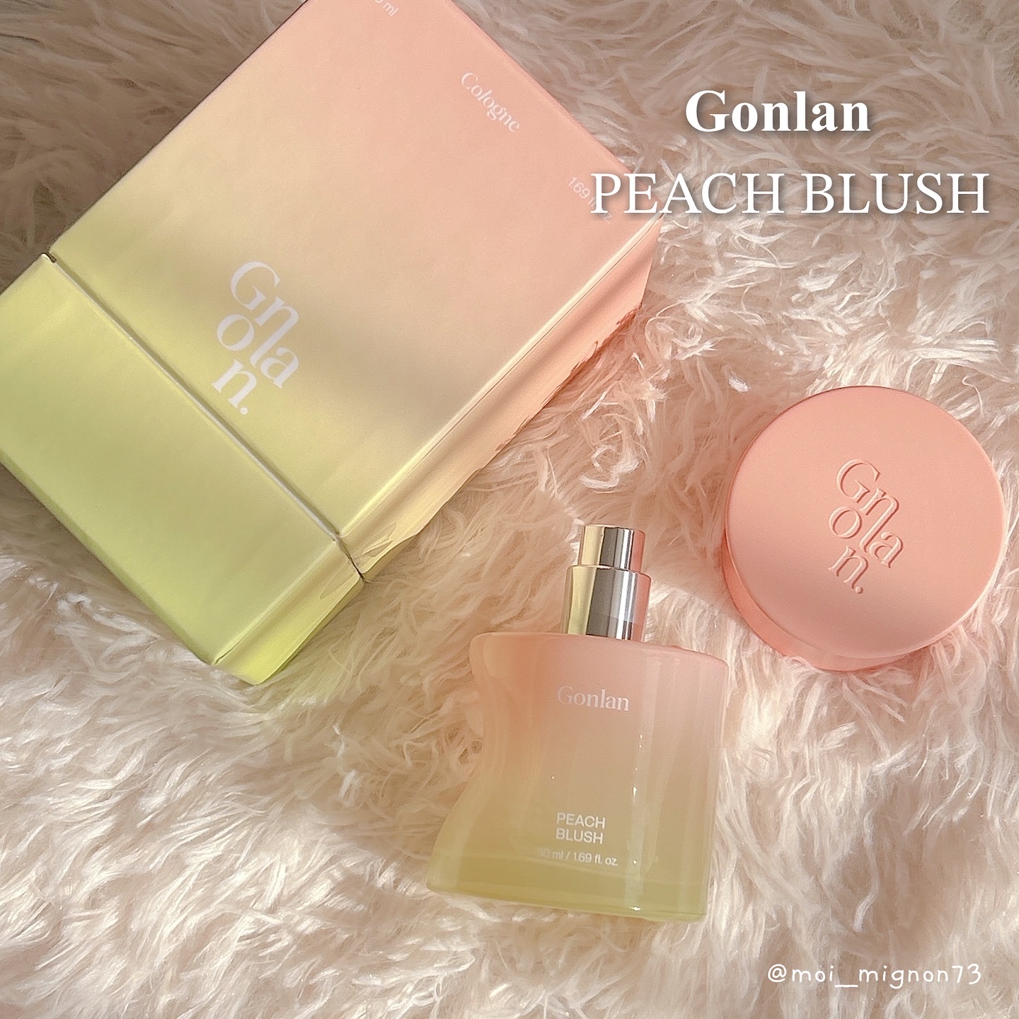 ピーチブラッシュ/Gonlan/香水(その他)を使ったクチコミ（1枚目）