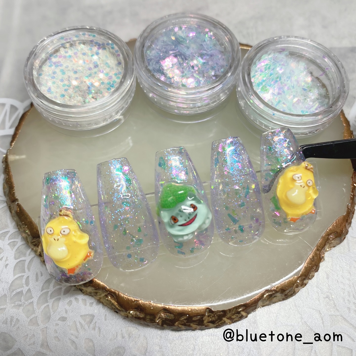 ジェルネイル（ライト対応）/セリア/ジェルネイルを使ったクチコミ（3枚目）