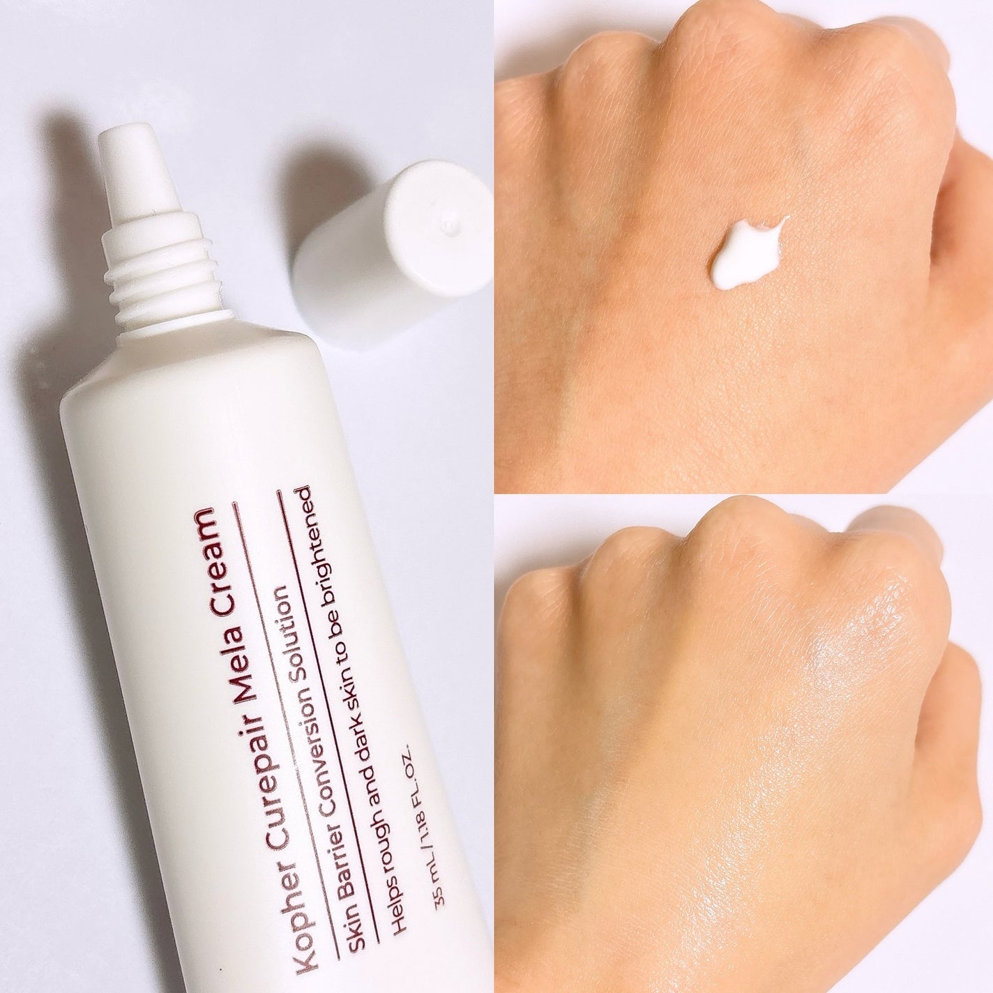 CUREPAIR MELA CREAM /KOPHER/フェイスクリームを使ったクチコミ(3枚目)