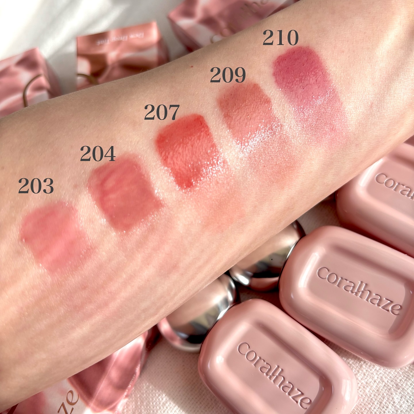 デュー ドロップ ティント/Coralhaze/リップティントを使ったクチコミ（2枚目）