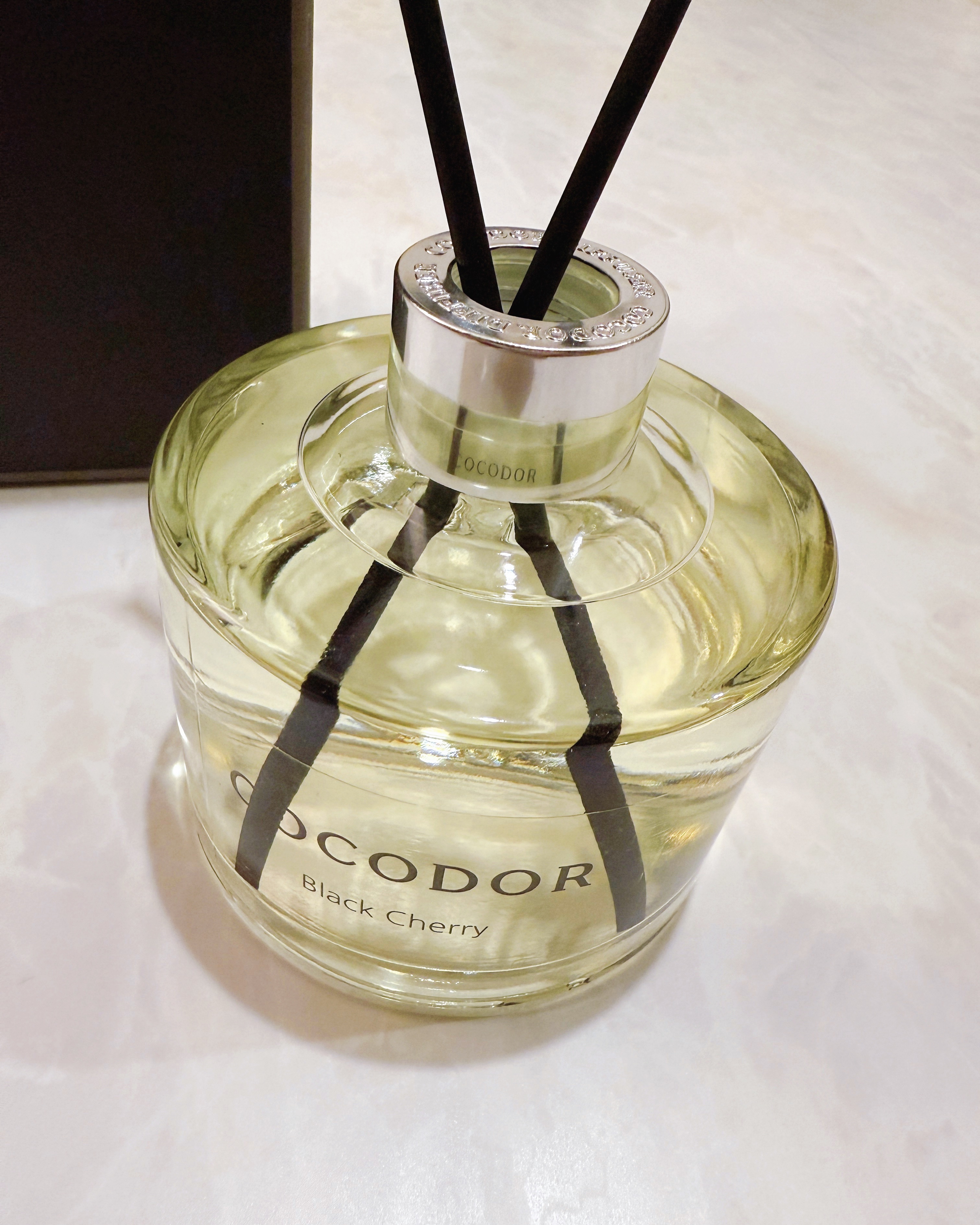 ブラックチェリー デュフューザー 200ml/COCODOR/ルームフレグランスを使ったクチコミ（3枚目）