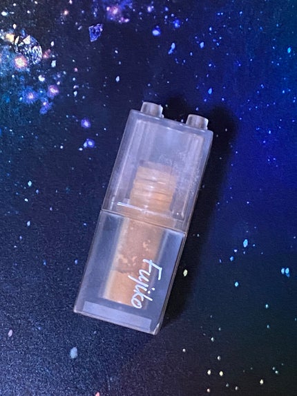 ミニエアリーディップパウダー/Fujiko/単色アイシャドウを使ったクチコミ(1枚目)