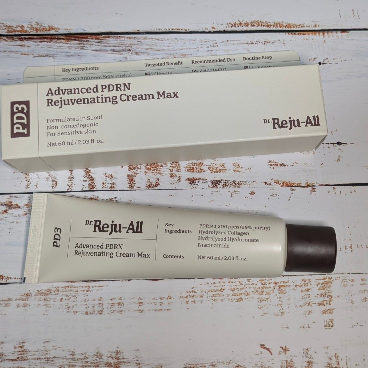 アドバンスト PDRN リジュビネイティング クリーム /Dr.Reju-All/フェイスクリームを使ったクチコミ(1枚目)