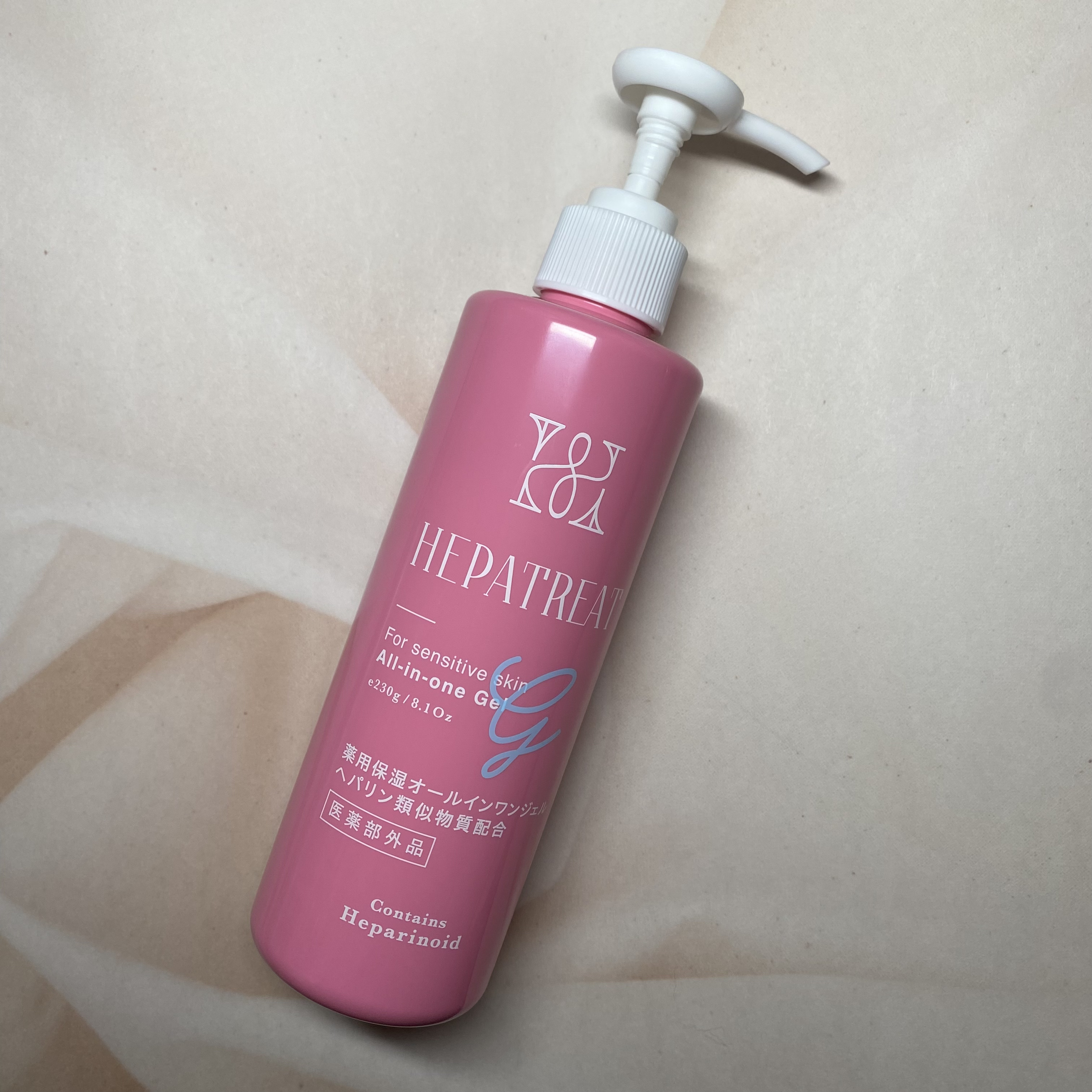 ヘパトリート 薬用保湿オールインワンジェル　[医薬部外品]/ゼトックスタイル/オールインワン化粧品を使ったクチコミ（1枚目）