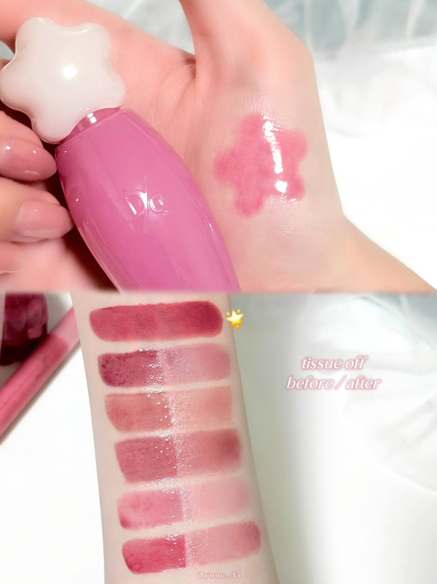 ジューシーデュイティント/dasique/リップティントを使ったクチコミ(2枚目)