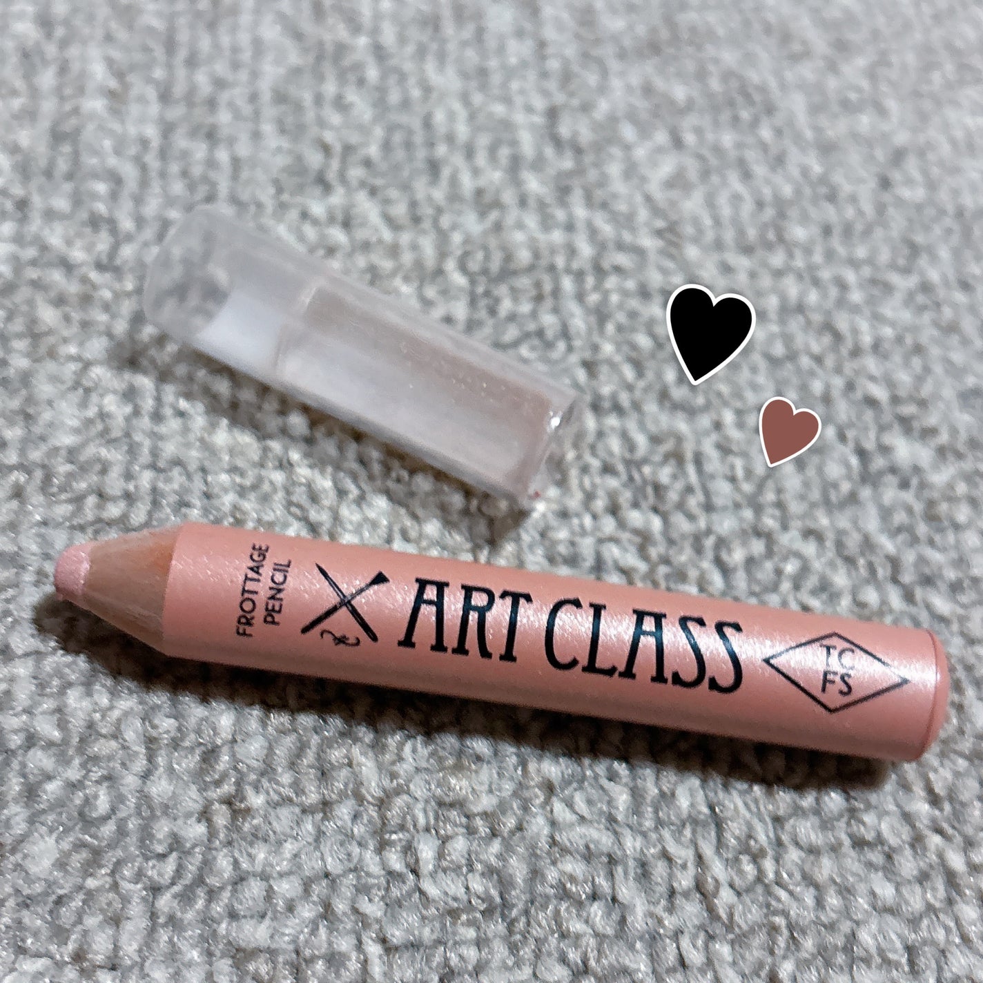 アートクラス フロッタージュペンシル/too cool for school/スティックアイシャドウを使ったクチコミ(2枚目)