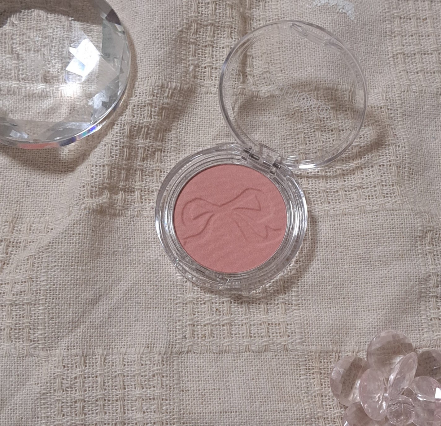 ミニュム リボンパウダーチーク/minum/パウダーチークを使ったクチコミ(4枚目)