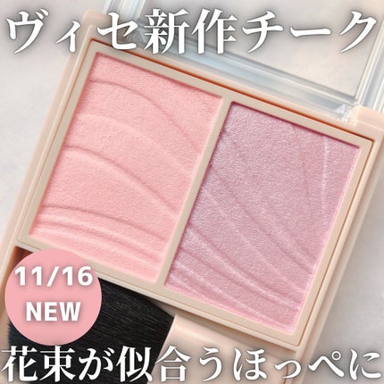 レイヤード フルリ チーク/Visée/パウダーチークを使ったクチコミ(1枚目)