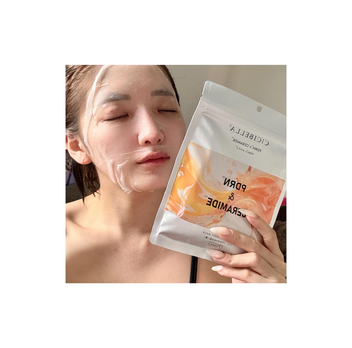 エッセンスマスク PDRN & CERAMIDE/CICIBELLA/シートマスク・パックを使ったクチコミ（1枚目）