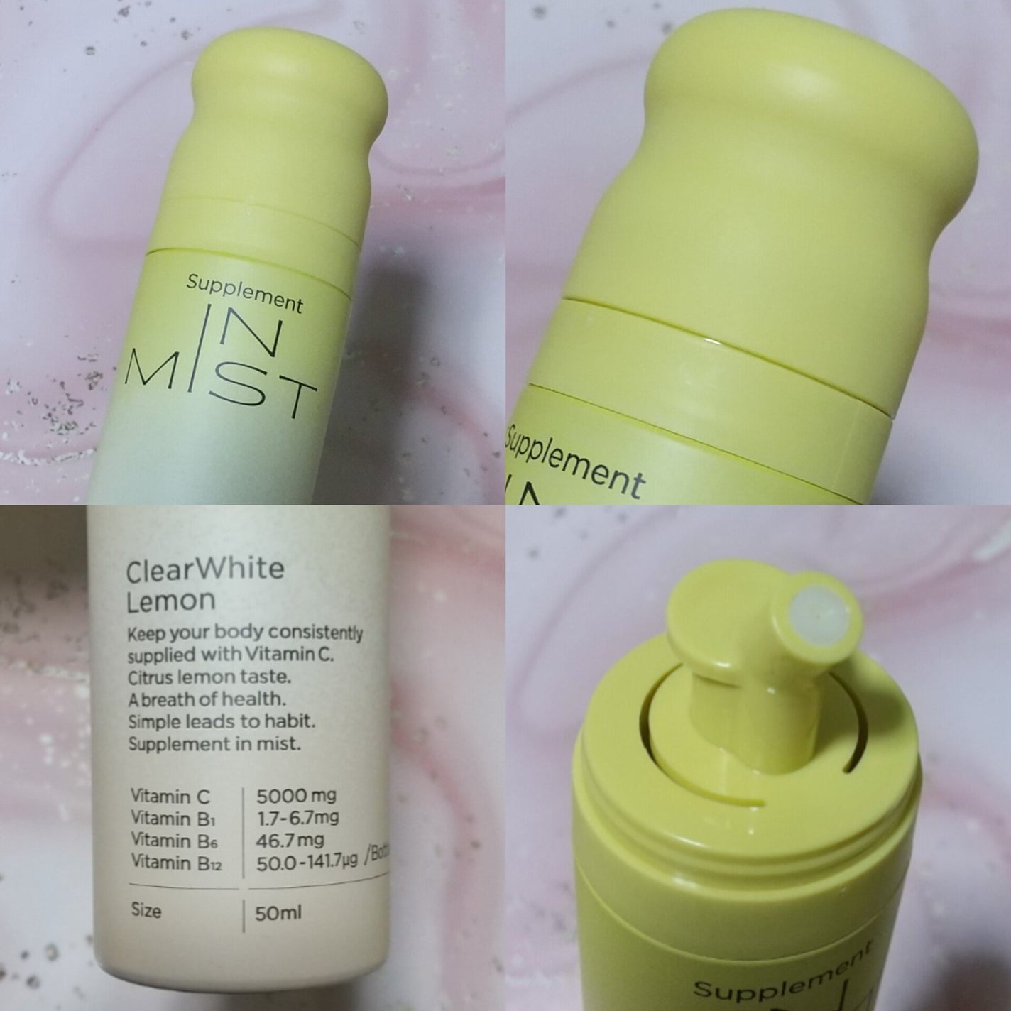 ClearWhite Lemon/IN MIST/健康サプリメントを使ったクチコミ(3枚目)