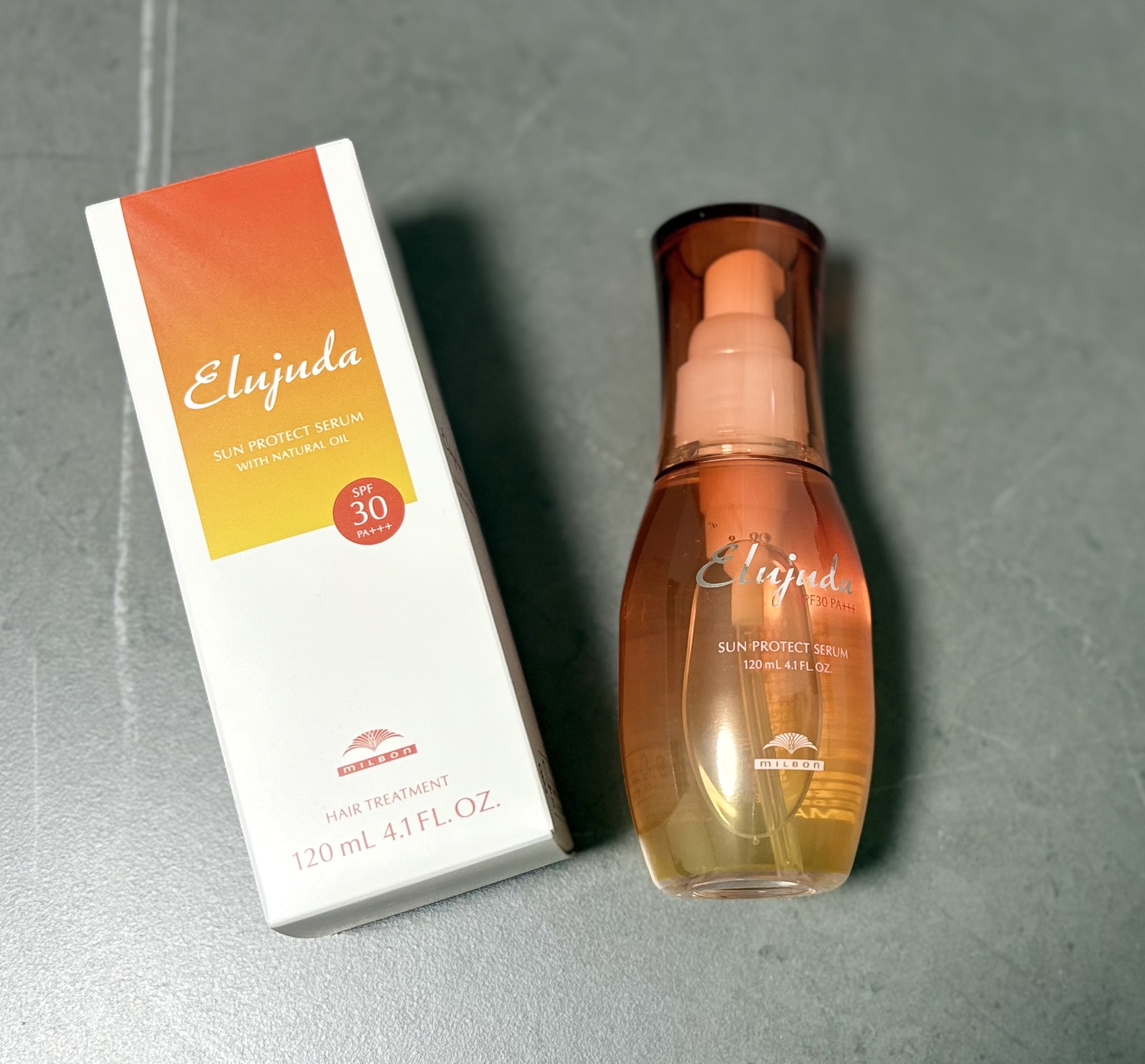 サンプロテクトセラム/エルジューダ/ヘアオイルを使ったクチコミ（1枚目）