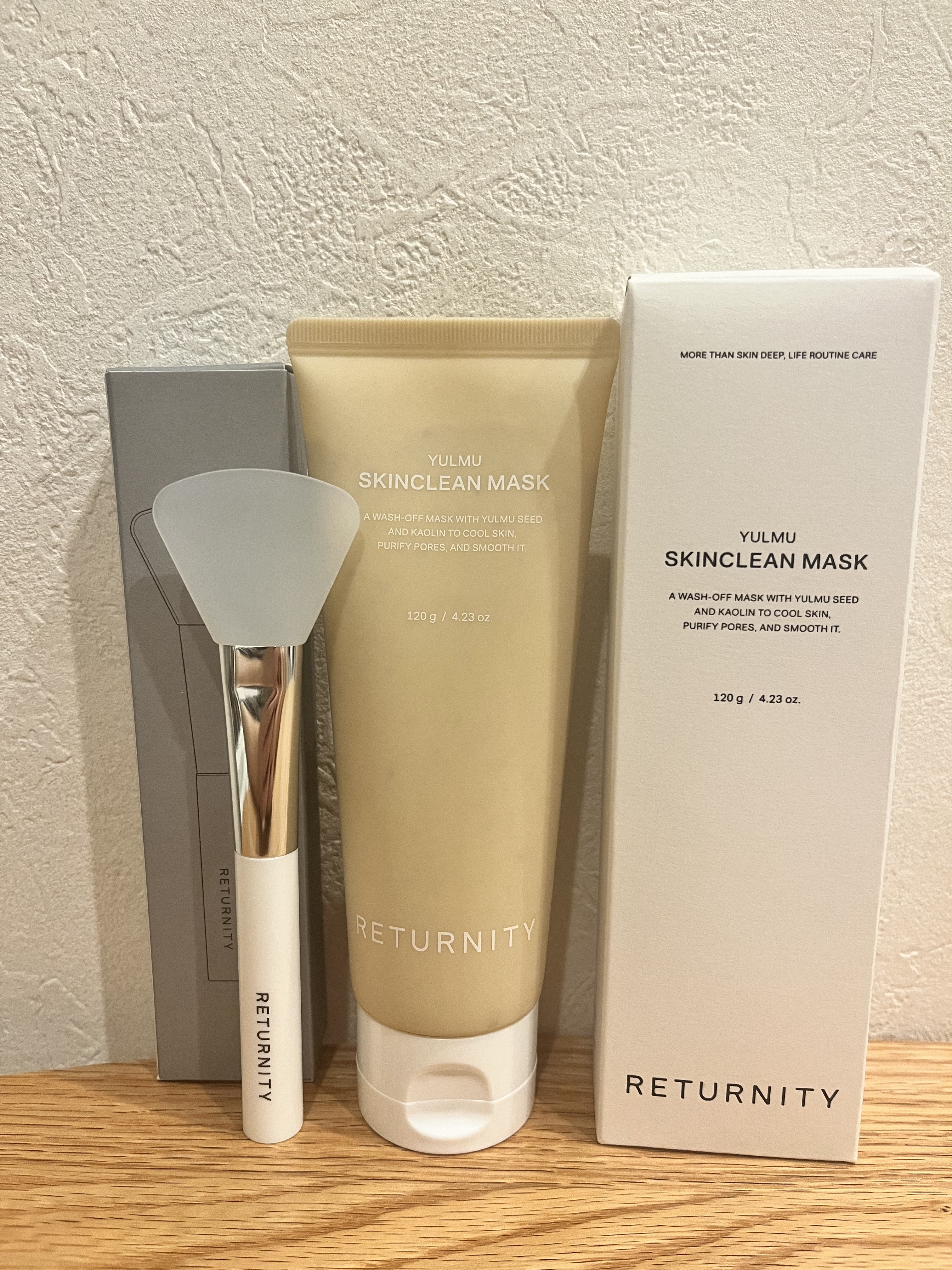 ユルムスキンクリーンパック/RETURNITY/洗い流すパック・マスクを使ったクチコミ（1枚目）