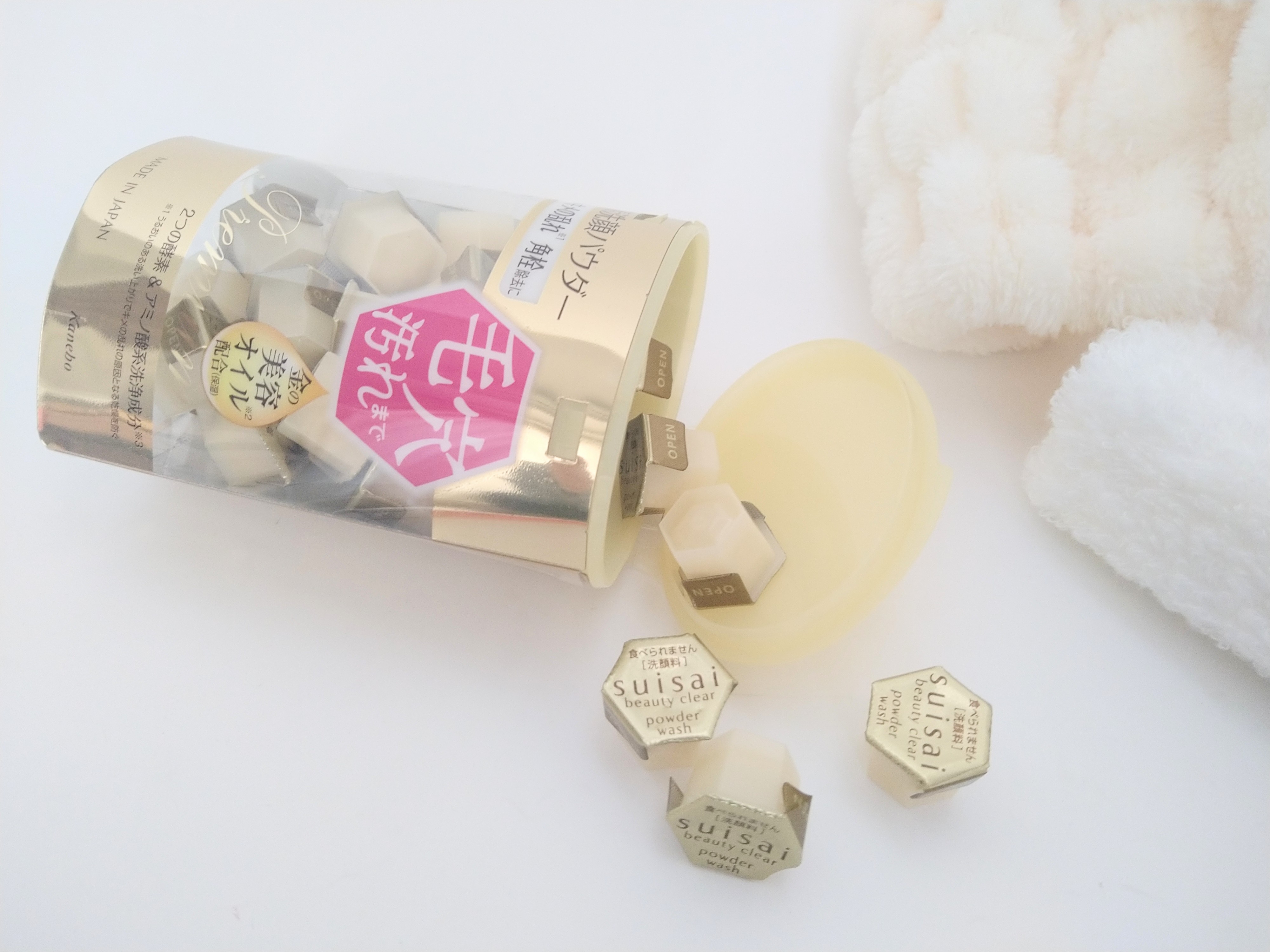 スイサイ　ビューティクリア　 ポイント　ポア　ポリッシャー/suisai/その他洗顔料を使ったクチコミ（2枚目）