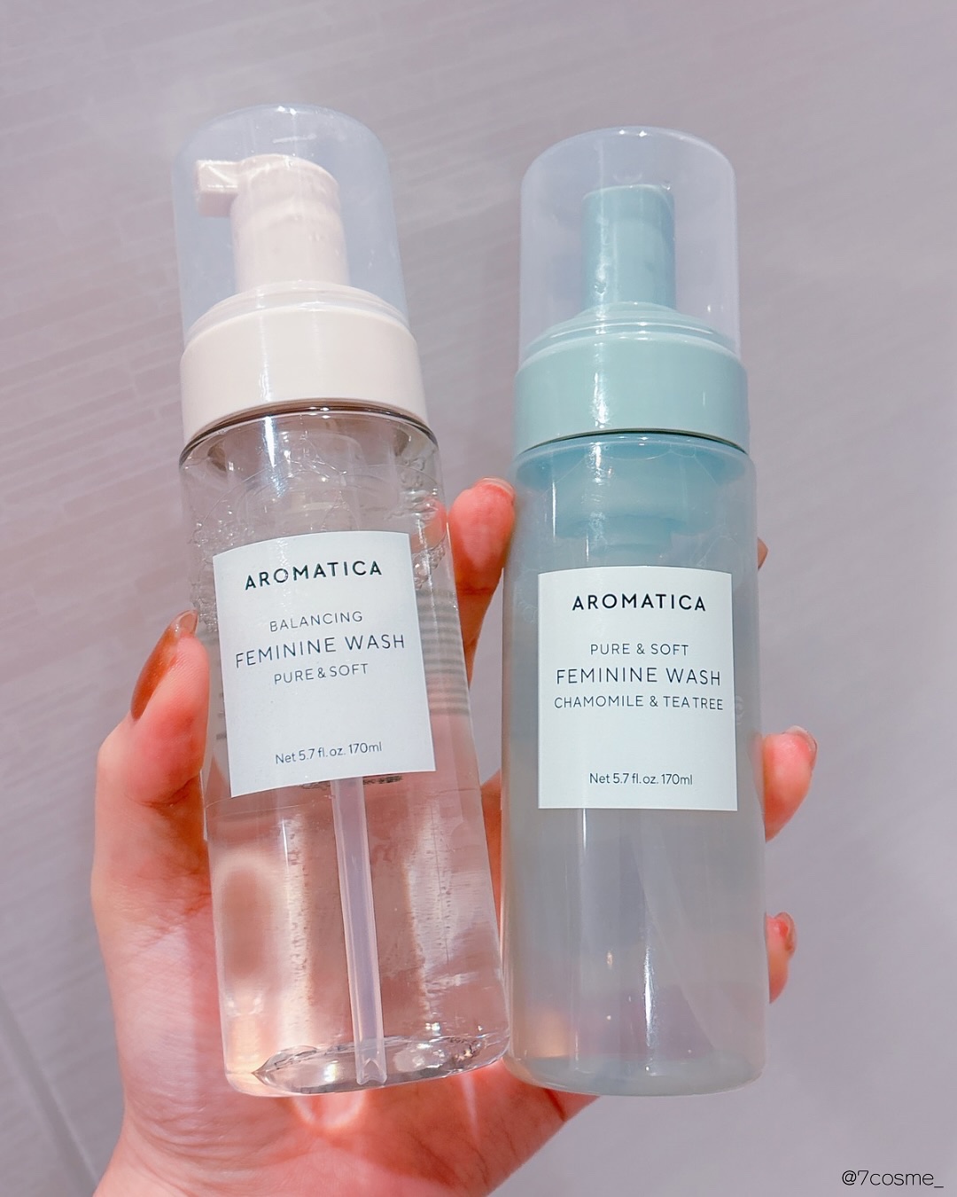 ピュア＆ソフトフェミニンウォッシュ /AROMATICA/デリケートゾーンケアを使ったクチコミ（2枚目）