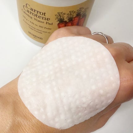 キャロットカロテン カーミングウォーターパッド/SKINFOOD/トナーパッドを使ったクチコミ(4枚目)