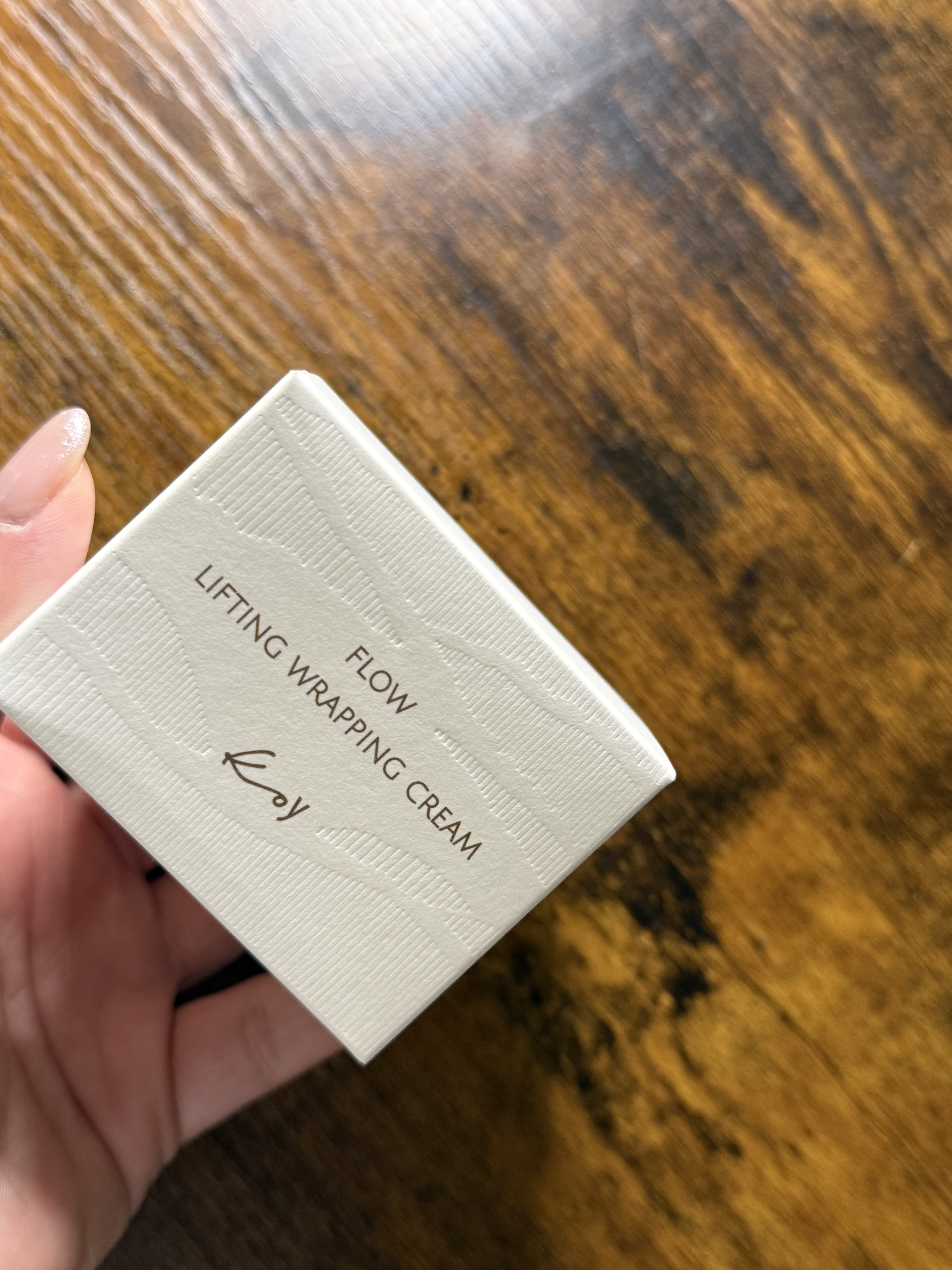 フローリフティングラッピングクリーム/koy/フェイスクリームを使ったクチコミ（1枚目）