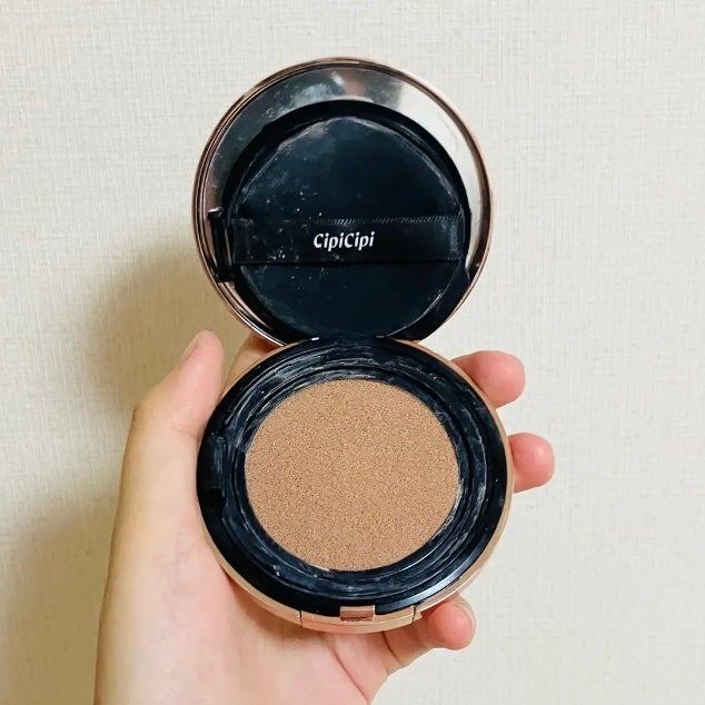 シピシピ フィットスキンクッション/CipiCipi/クッションファンデーションを使ったクチコミ(2枚目)