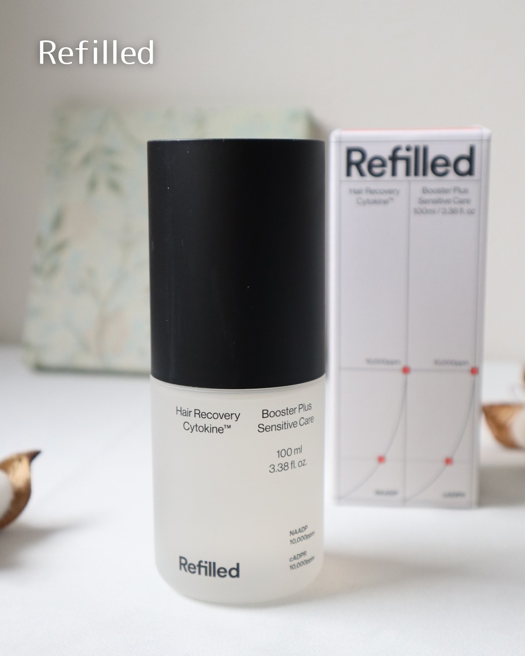 サイトカイン ブースター/Refilled/頭皮ローションを使ったクチコミ（1枚目）